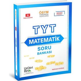 TYT Matematik Soru Bankası Mehmet Kıvrak Üç Dört Beş Yayınları