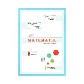TYT Matematik Soru Bankası Onburda Yayınları