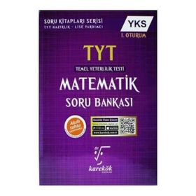 TYT Matematik Soru Bankası ve Altın Karma Matematik Çıkmış Sorular 2 Kitap Set-Karekök Yayınları