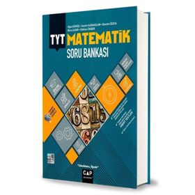 TYT Matematik Soru Bankası ve Altın Karma TYT Matematik Konu Konu Çıkmış Sorular 2 Kitap Set-Çöz Kazan Yayınları