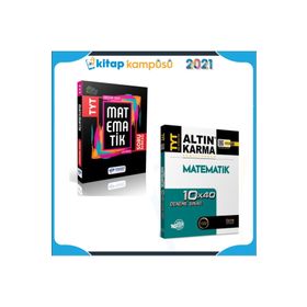 TYT Matematik Soru Bankası ve Altın Karma TYT Matematik Konu Konu Çıkmış Sorular 2 Kitap Set-Çöz Kazan Yayınları