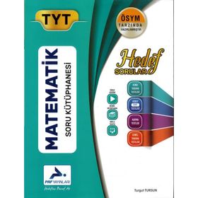 TYT Matematik Soru Kütüphanesi Hedef Sorular Prf Paraf Yayınları