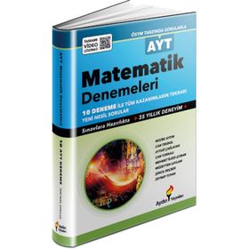 TYT Matematik Tamamı Video Çözümlü 10x40 Deneme Sınavı-Altın Karma
