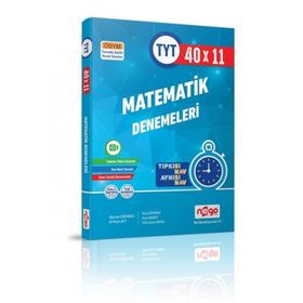 TYT Matematik Tamamı Video Çözümlü 40x11 Deneme Nego Yayınları