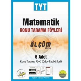 TYT Matematik Tarama Föyleri 6 Fasikül Pano Yayinevi