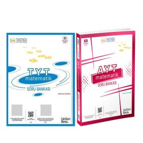 TYT Matematik ve AYT Matematik Soru Bankası 2 Kitap Set-Üç Dört Beş Yayıncılık