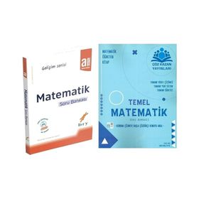 TYT Matematik ve Birey Gelişim Matematik A Soru Bankası 2 Kitap Set-Çöz Kazan Yayınları