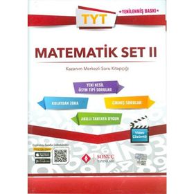 TYT Matematik ve Farklı Sistem TYT Matematik Soru Bankası 2 Kitap Set-Çöz Kazan Yayınları