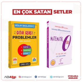 TYT Matematik ve Karekök Rutin Olmayan Problemler Soru Bankası 2 Kitap Set-Üç Dört Beş Yayıncılık