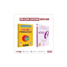TYT Matematik ve Karekök Rutin Olmayan Problemler Soru Bankası 2 Kitap Set-Üç Dört Beş Yayıncılık