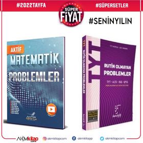 TYT Matematik ve Karekök Rutin Olmayan Problemler Soru Bankası 2 Kitap Set-Üç Dört Beş Yayıncılık