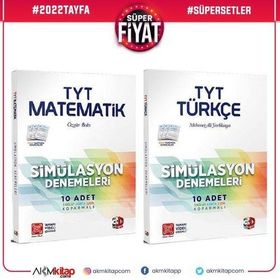 TYT Matematik ve Türkçe Deneme Seti 2 Kitap - 3D Yayınları