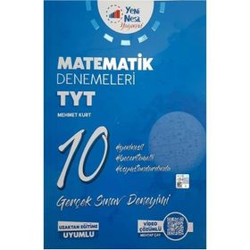 TYT Matematik Video Çözümlü 10 Deneme-Yeni Nesil Yayınları