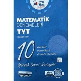 TYT Matematik Video Çözümlü 10 Deneme-Yeni Nesil Yayınları