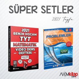 TYT Matematik Video Ders Notları ve Apotemi Problemler 2 Kitap Set-Benim Hocam
