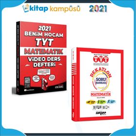 TYT Matematik Video Ders Notları ve Apotemi Problemler 2 Kitap Set-Benim Hocam