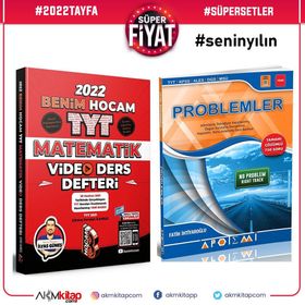 TYT Matematik Video Ders Notları ve Apotemi Problemler 2 Kitap Set-Benim Hocam
