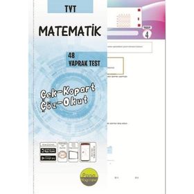 TYT Matematik Yaprak Testleri Çek Kopart 48 Adet-Pano Yayınları