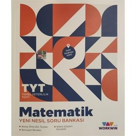 TYT Matematik Yeni Nesil Soru Bankası-Workwin Plus Yayınları