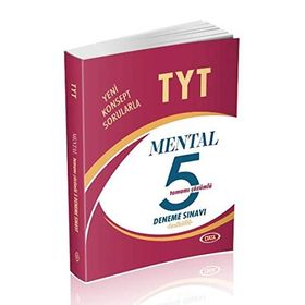 TYT Mental Tamamı Çözümlü 5 Deneme Sınavı Fasiküllü Kollektif Data Yayınları