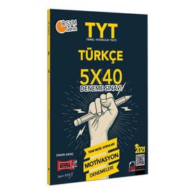 TYT Motivasyon Türkçe 5x40 Deneme Sınavı Yargı Yayınları