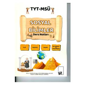 TYT MSÜ Sosyal Bilimler Ders Notları YZ Yayınları
