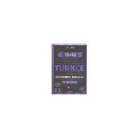 TYT MSÜ Türkçe 10x40 Deneme Edebiyat Sokağı Yayınları