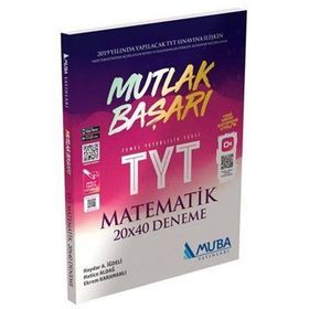 TYT Mutlak Başarı Matematik 20x40 Deneme Muba Yayınları