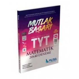 TYT Mutlak Başarı Matematik 20x40 Deneme Muba Yayınları