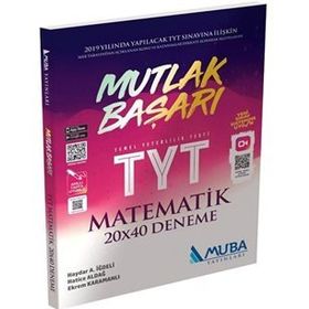 TYT Mutlak Başarı Matematik 20x40 Deneme Muba Yayınları