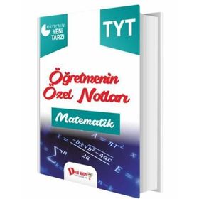 TYT Öğretmenin Özel Notları Matematik Dahi Adam