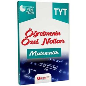 TYT Öğretmenin Özel Notları Matematik Dahi Adam
