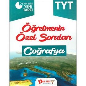 TYT Öğretmenin Özel Soruları Coğrafya Soru Bankası Dahi Adam Yayınları