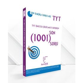 TYT Öncesi Çözülmesi Gereken Son 1001 Soru-Karekök Yayınları