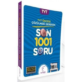 TYT Öncesi Çözülmesi Gereken Son 1001 Soru-Karekök Yayınları