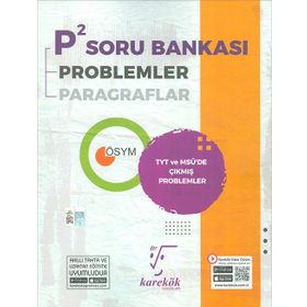 TYT P2 Paragraf Problemler Soru Bankası Karekök Yayınları