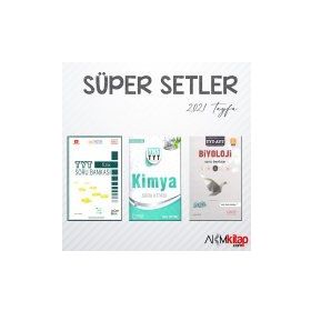 TYT Palme Kimya Üç Dört Beş Fizik Limit Biyoloji Soru Bankası 3 Kitap Set