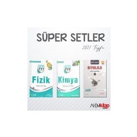 TYT Palme Kimya Üç Dört Beş Fizik Limit Biyoloji Soru Bankası 3 Kitap Set