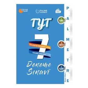 Tyt Palmetre Serisi 7 Deneme Palme Yayınları