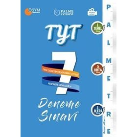 Tyt Palmetre Serisi 7 Deneme Palme Yayınları