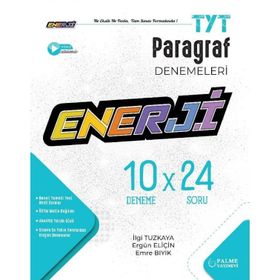 TYT Paragraf 10 Deneme Enerji - Palme Yayınları