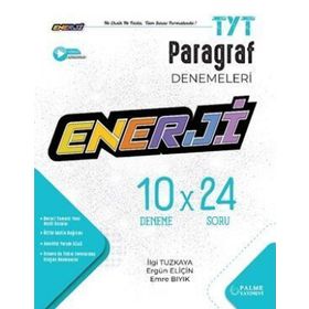 TYT Paragraf 10 Deneme Enerji - Palme Yayınları