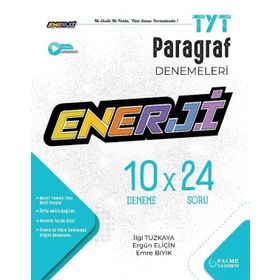 TYT Paragraf 10 Deneme Enerji - Palme Yayınları
