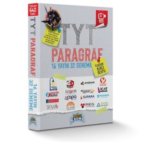 TYT Paragraf 16 Yayın 32 Deneme-Master Karma Yayınları