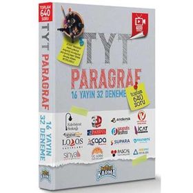 TYT Paragraf 16 Yayın 32 Deneme-Master Karma Yayınları