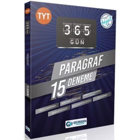 TYT Paragraf 365 Gün 15 Deneme - Gezegen Yayınları