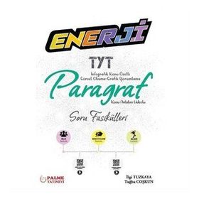 TYT Paragraf Enerji Serisi Soru Fasikülleri Palme Yayınları