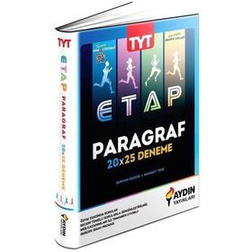 TYT Paragraf ETAP 20x25 Deneme - Aydın Yayınları