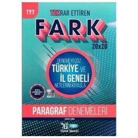 TYT Paragraf Fark 20x20 Tekrar Ettiren Denemeleri-Yayın Denizi Pro Yayınları