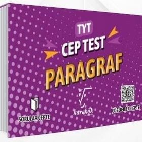 TYT Paragraf Orta Cep Test Karekök Yayınları